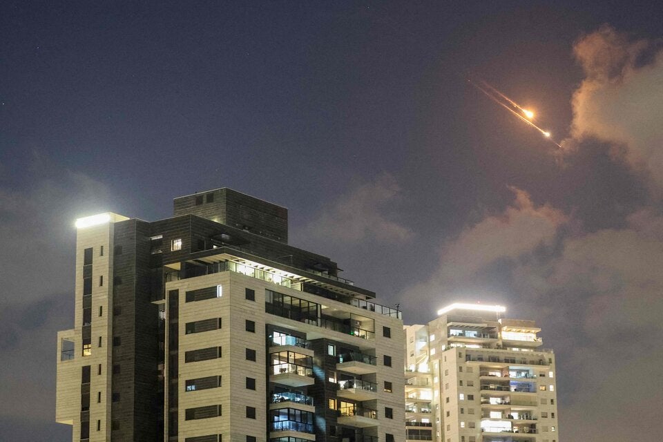 Raketen-Angriff auf Netanya